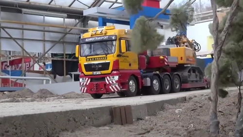 重卡與挖掘機模型玩具 加工、保養與運輸全攻略